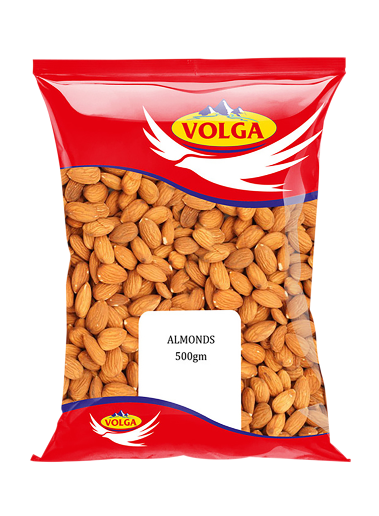 VOLGA ALMONDS 500GM