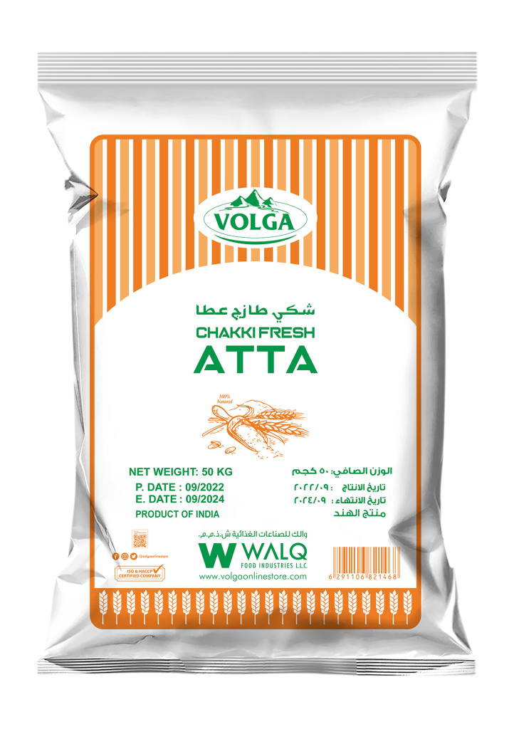 VOLGA CHAKKI FRESH ATTA 50KG